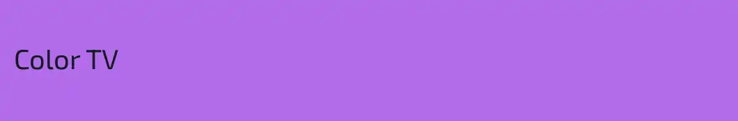 Color TV